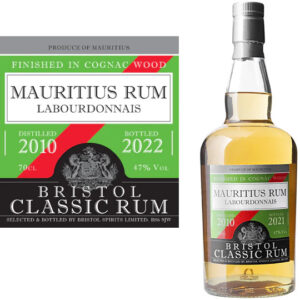Bristol Mauritius Labourdonnais 2022 12yr Cognac Finish 47% ABV