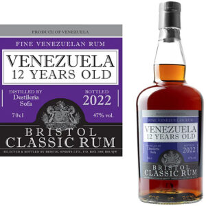 Bristol Venezuela Destileria Sofa 2022 12yr 47% ABV