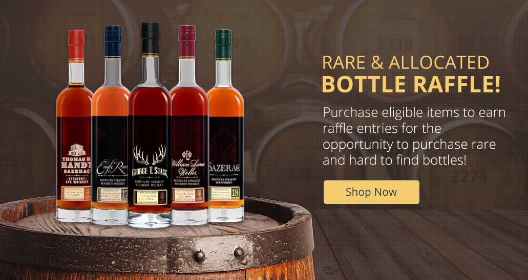 December 2025 Rare & Allocated Bottle Raffle - Shop Now