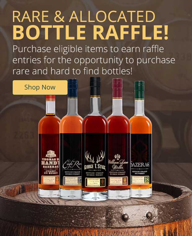 December 2025 Rare & Allocated Bottle Raffle - Shop Now