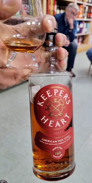Keeper's Heart American Pot Still Triple Pot Distilled American Whiskey 92 Proof
