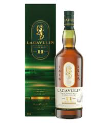 Lagavulin 11 Years Old Sweet Peat Aged In Bourbon Casks Islay Single Malt Scotch Whisky