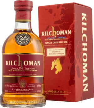 Kilchoman Single Cask Release - ImpEx Cask Evolution - 02/2025 - 5 Year Old Muscatel Barrique Cask 19/1474 (58.4% abv)