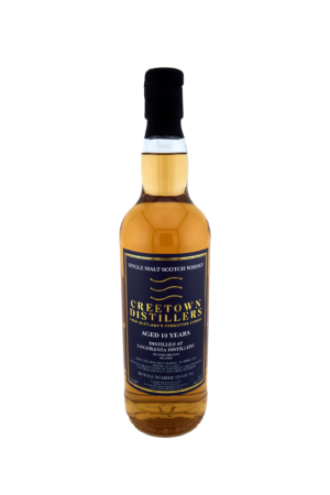 Creetown Distillers Lochranza 10 yo, peated first fill bourbon, cask strength, 58.10% ABV (700 ml)