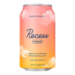 Recess Mood Grapefruit Tangerine (Single, 12 Oz, Can)