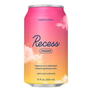 Recess Mood Raspberry Lemon (Single, 12 Oz, Can)