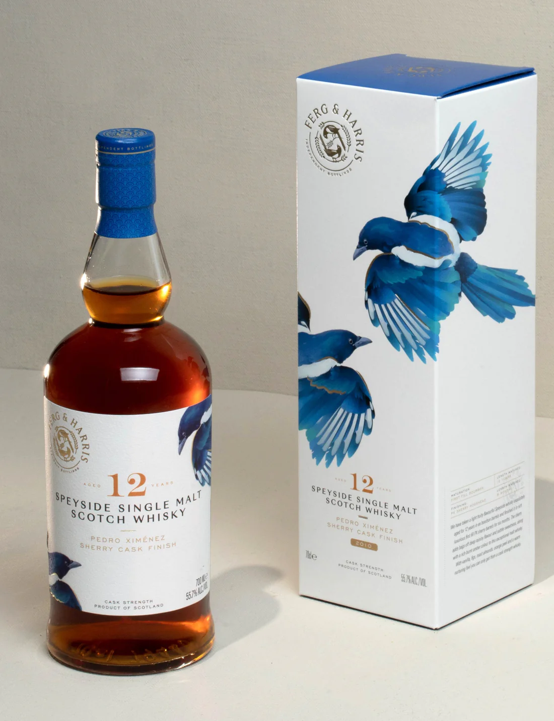 Ferg & Harris – Secret Speyside – 12 Year Old – 6 Month PX Finish – 55.7% ABV