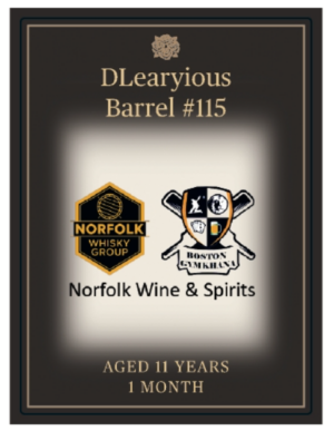 Four Roses Single Barrel Barrel Strength (Dlearyious #115, Selected by Norfolk Wine & Spirits), 11 years & 1 month, 59% abv