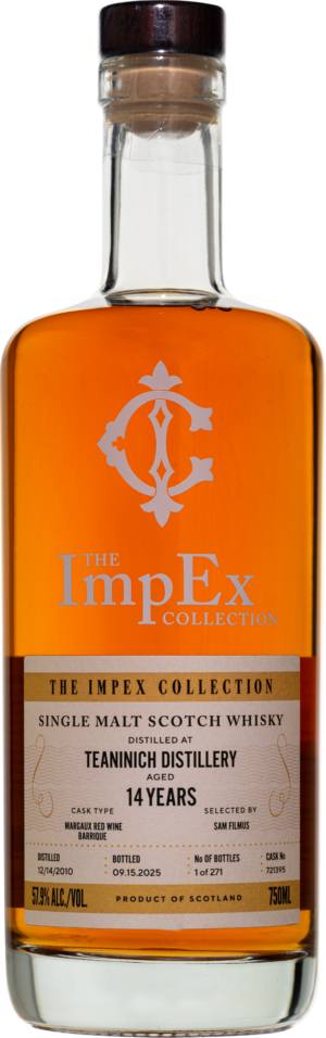 The ImpEx Collection - Teaninich 14 yo (2010), Château Margaux Red Wine Barrique #721395, 57.90% abv