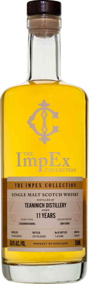 The ImpEx Collection - Teaninich 11 yo (2013), Ex-Bourbon Barrel #707207, 56.80% abv