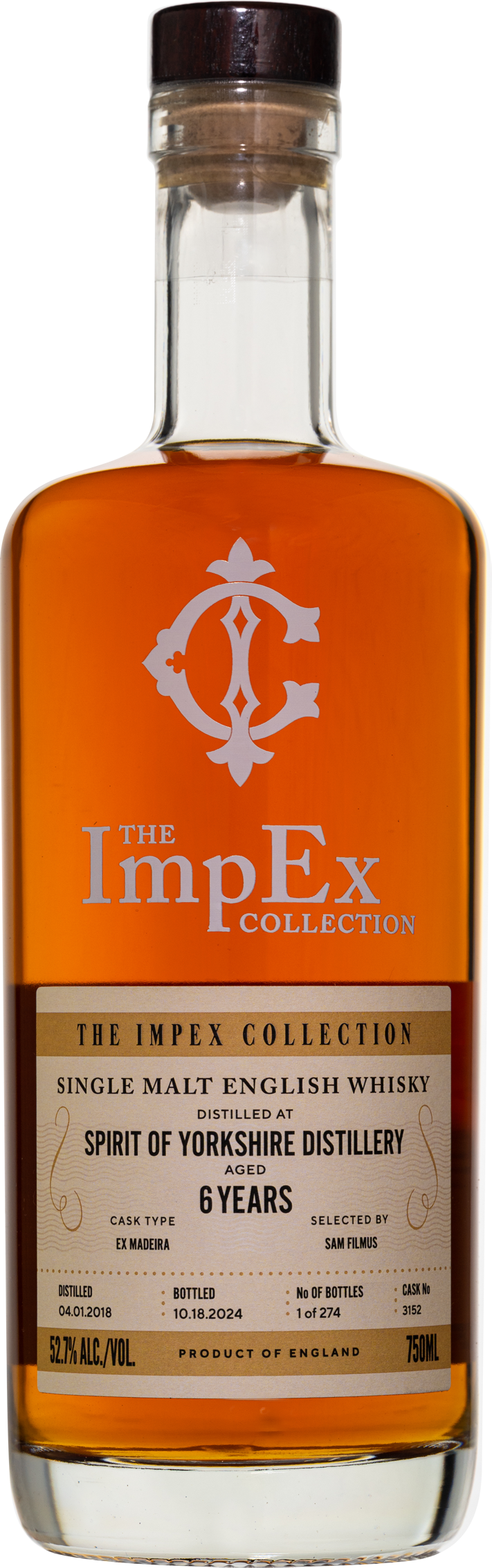 The ImpEx Collection - Filey Bay 6 yo, Madeira Cask #3152, 52.70% abv