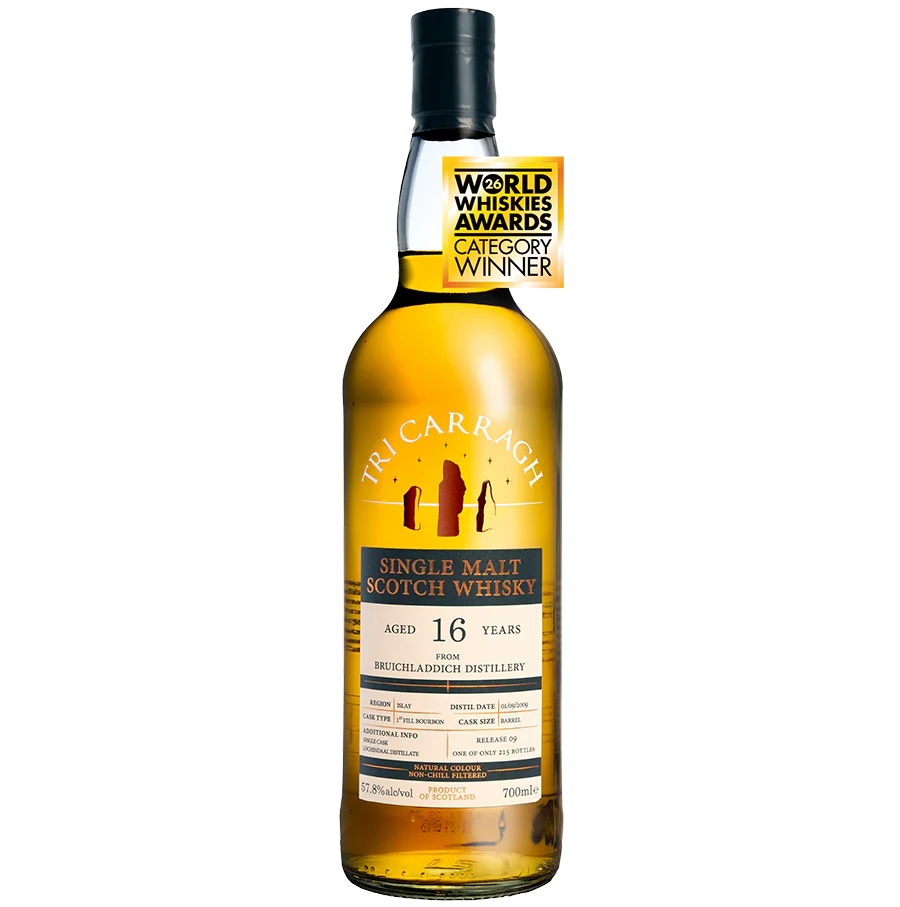 Tri Carragh – Lochindal – 16 Year Old – 1st Fill Ex-Bourbon – 57.6% ABV