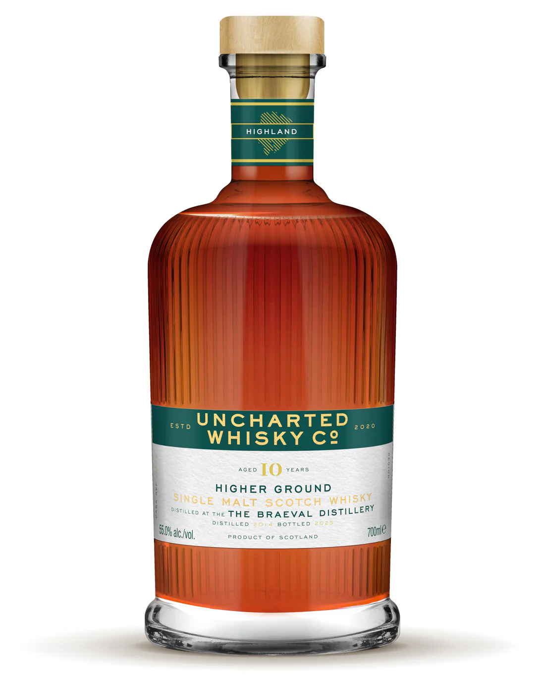 Uncharted Whisky Co – Braeval – 10 Year Old – Matured in 1st Fill Oloroso – 55.0% ABV