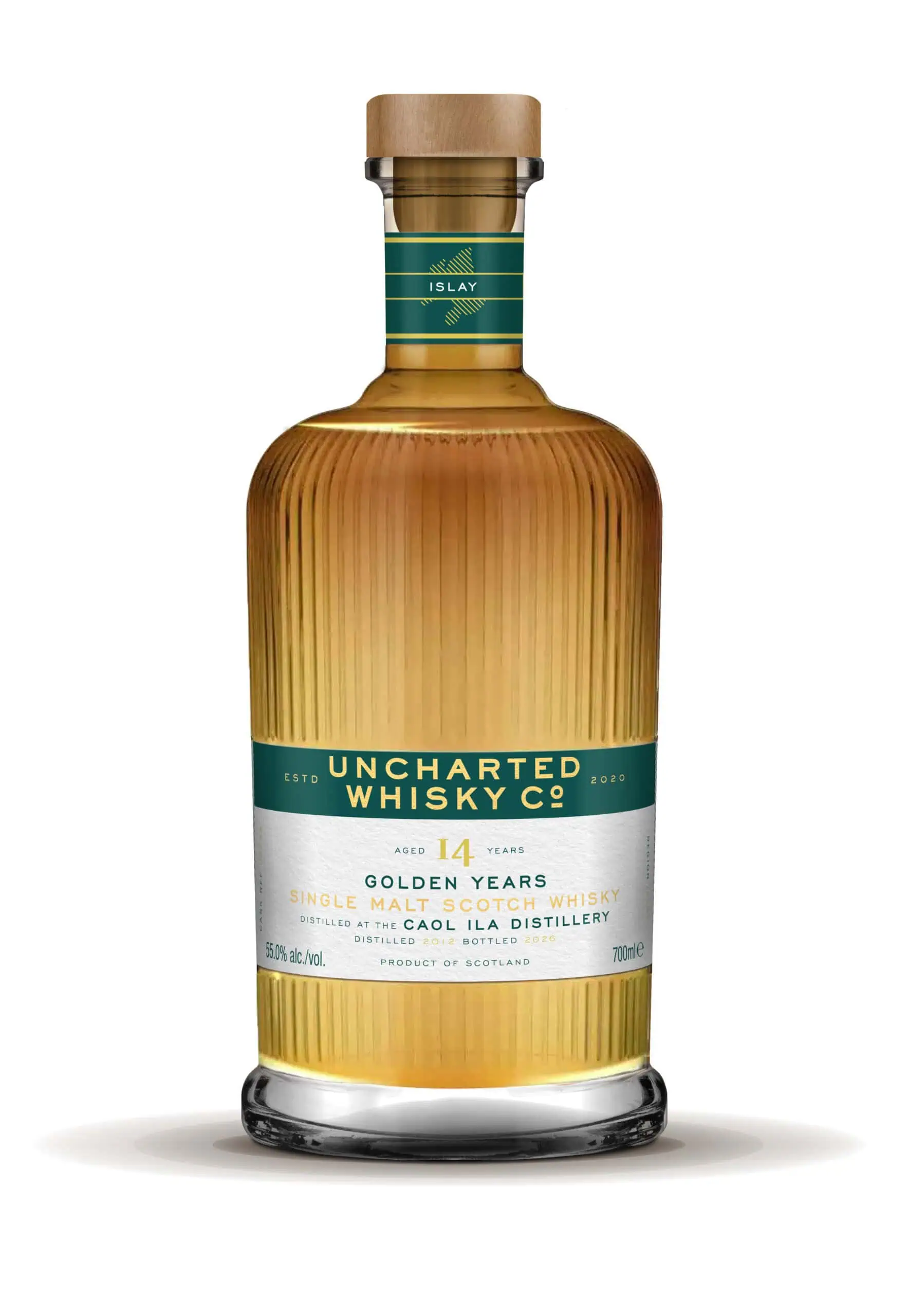 Uncharted Whisky Co – Golden Years (Caol Ila) – 14 Year Old – Tokaji Cask Finish – 55.0% ABV