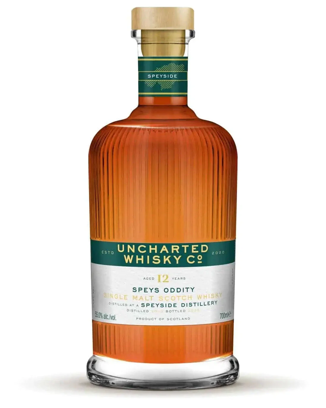 Uncharted Whisky Co – Spey Oddity 12 (Mannachmore) – 12 Year Old – Moscatel & Mezcal Finish – 54.0% ABV
