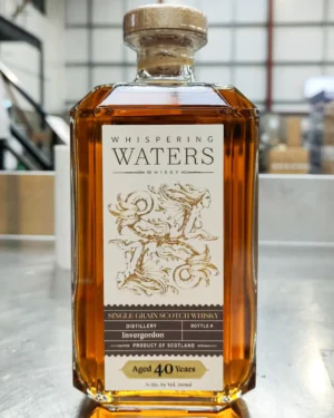 Whispering Waters – Invergordon 1986 – 40 Year Old – 2nd Fill Oloroso – ~48% ABV