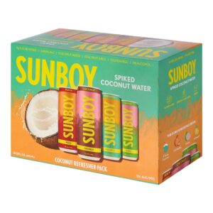 Sunboy Coconut Refresher Variety Pack (8 Pack, 12 Oz, Cans)