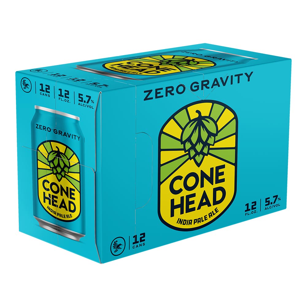 Zero Gravity Conehead IPA (12 Pack, 12 Oz, Cans)