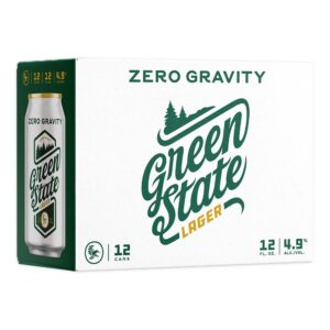 Zero Gravity Green State Lager (12 Pack, 12 Oz, Cans)