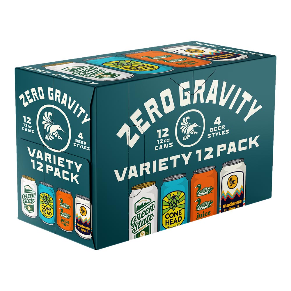 Zero Gravity Variety Pack (12 Pack, 12 Oz, Cans)