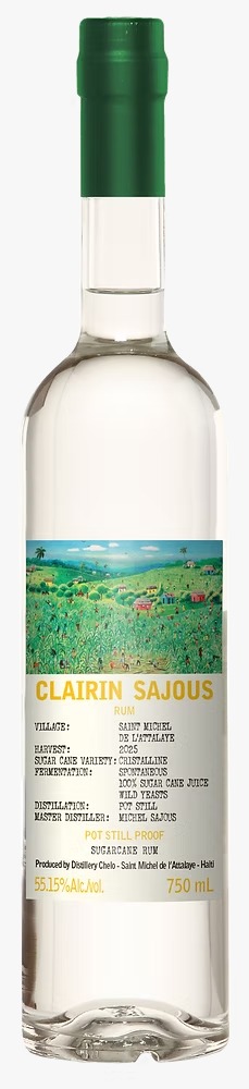 Clairin Sajous - Chelo Distillery - Saint Michel de l'Attalaye - Haiti Sugarcane Juice Rum - 2025 Harvest, 55.15% abv