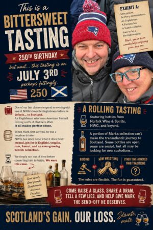 Tasting with Mark Billington: Friday, July 3rd, 2026