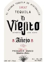 Tequila El Viejito Añejo Tequila 100% Agave