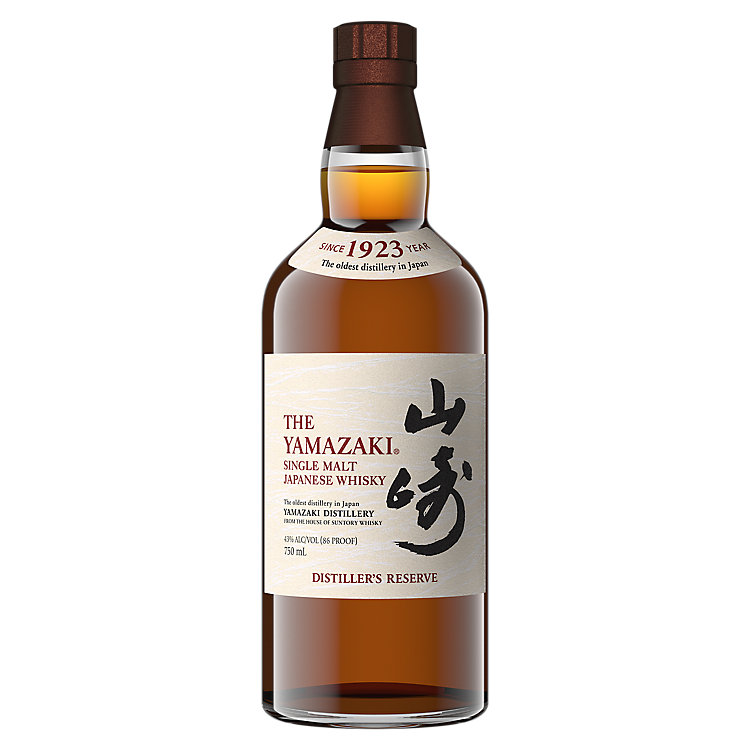 Yamazaki Distiller’s Reserve Japanese Single Malt Whisky, 43% ABV